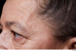 Eye Face Hair Skin Woman Slim Wrinkles Studio photo references
